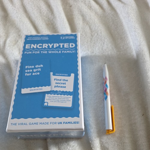 Encrypted card game - card, factory