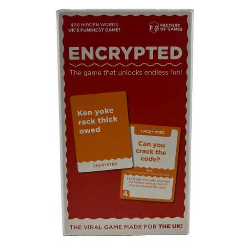 Encrypted party game 2 - game, 16+