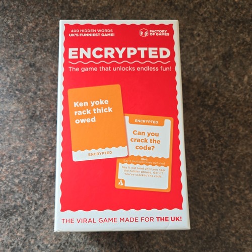 Encrypted card game - game, factory