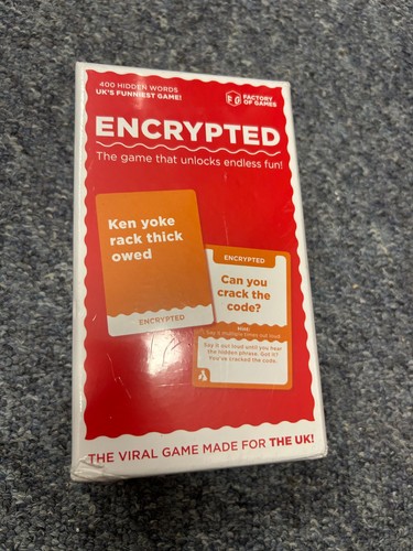 Encrypted edition card - encrypted,