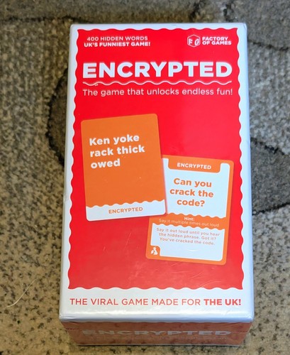 Encrypted party card game - party,