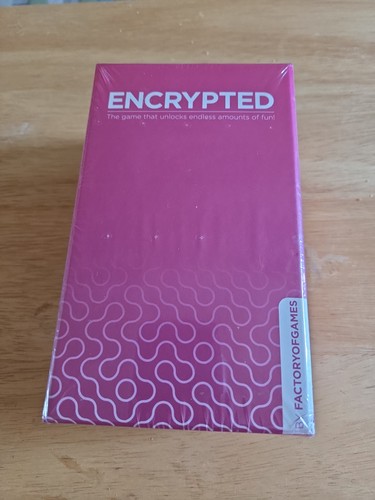 Encrypted card game - encrypted, uk