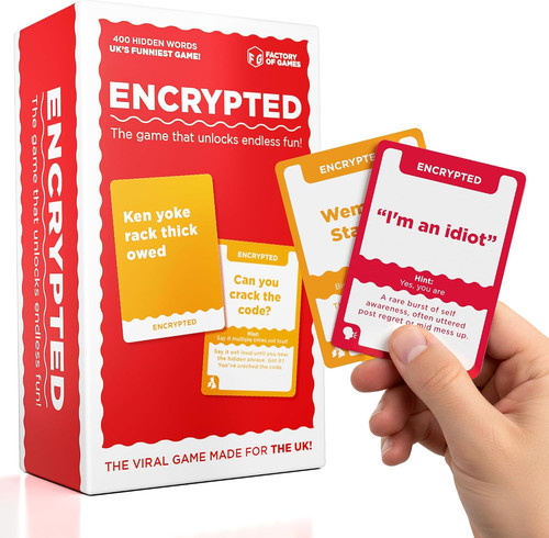 Encrypted party game - encrypted, game,