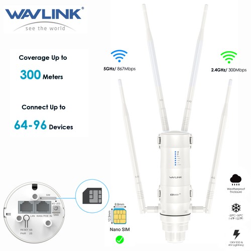Wavlink lte ac1200 outdoor - wavlink,