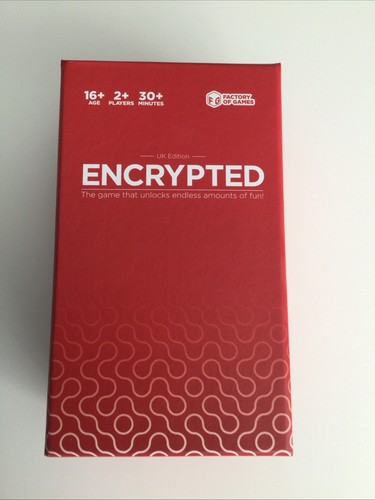 Encrypted edition card game - encrypted,