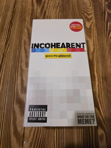 Incohearent adult edition - incohearent,
