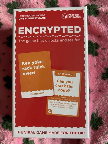 Encrypted card game - encrypted,