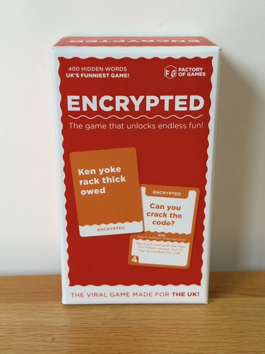 Encrypted card game factory - card, by